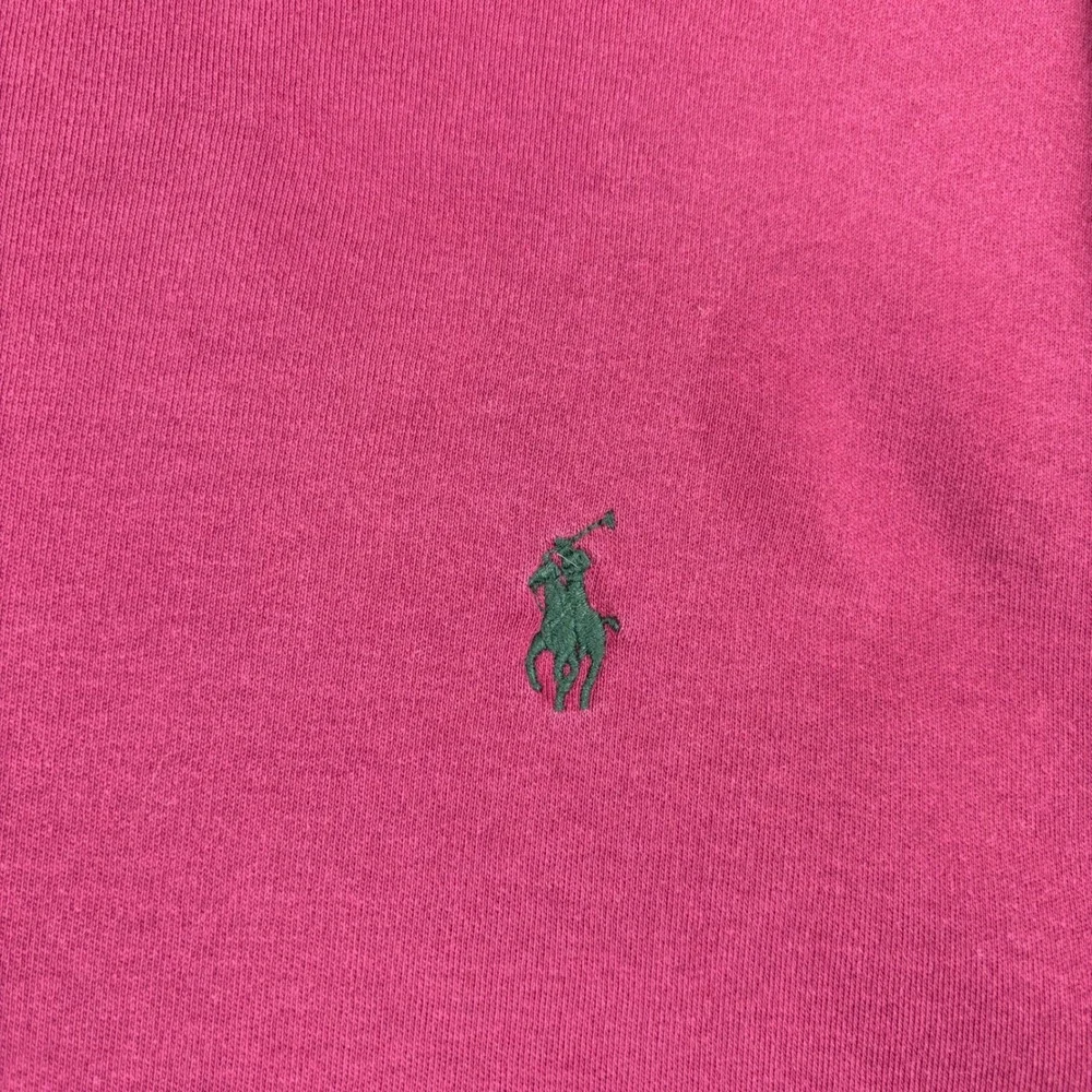 Polo Ralph Lauren Mens XL Long Sleeve Polo Shirt Burgundy Vintage Pony Logo